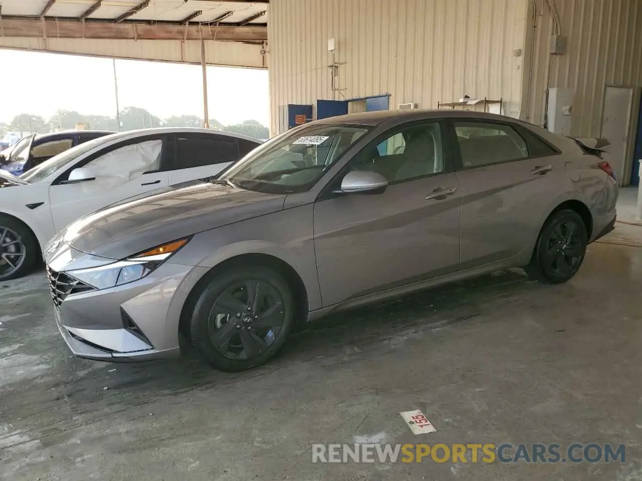 1 Photograph of a damaged car KMHLS4AG9NU367386 HYUNDAI ELANTRA 2022
