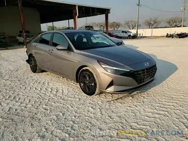 13 Photograph of a damaged car KMHLS4AG9NU367386 HYUNDAI ELANTRA 2022