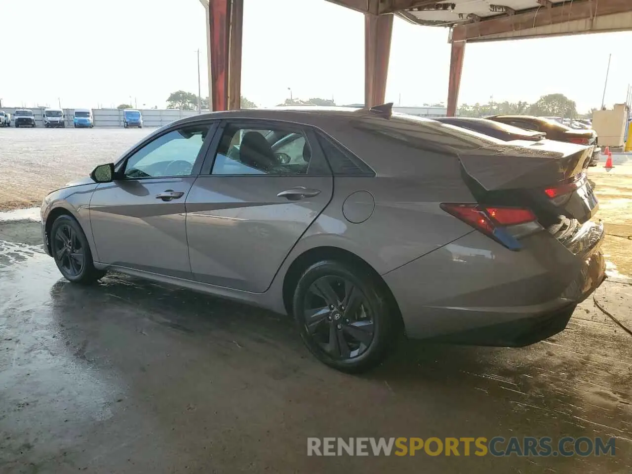 2 Photograph of a damaged car KMHLS4AG9NU367386 HYUNDAI ELANTRA 2022