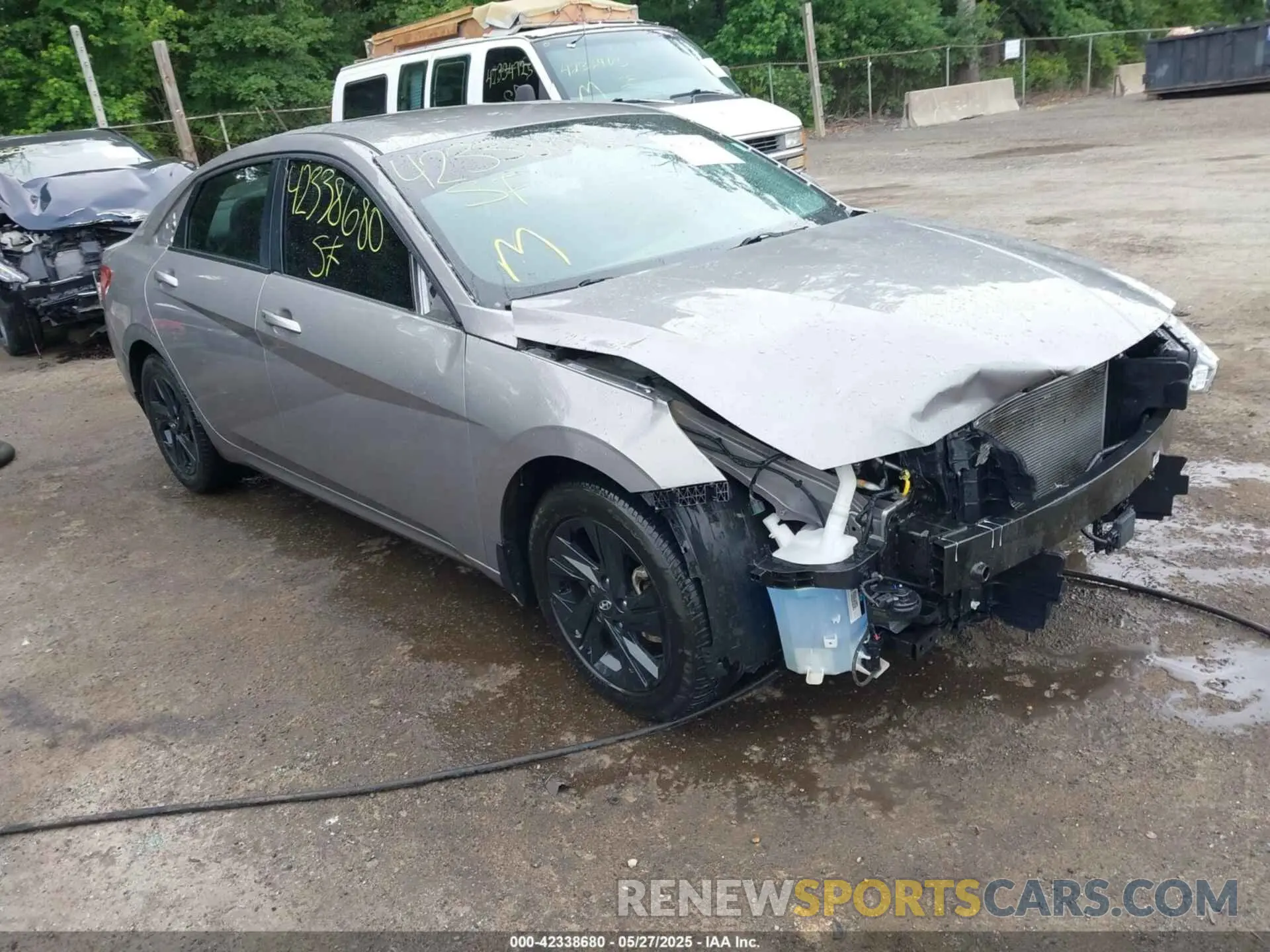 1 Photograph of a damaged car KMHLS4AG9NU368912 HYUNDAI ELANTRA 2022