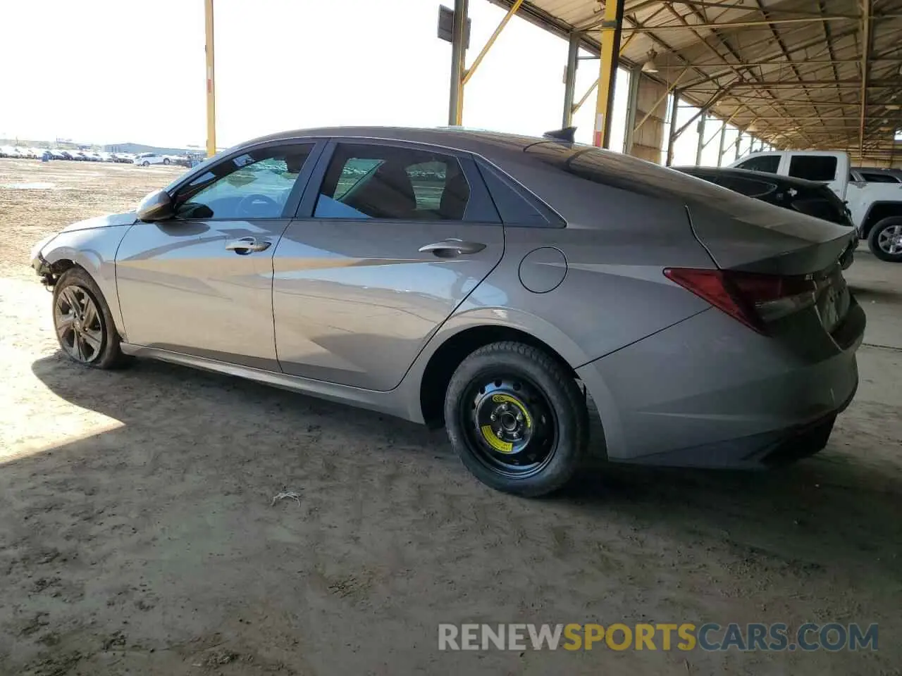 2 Photograph of a damaged car KMHLS4AGXNU287790 HYUNDAI ELANTRA 2022