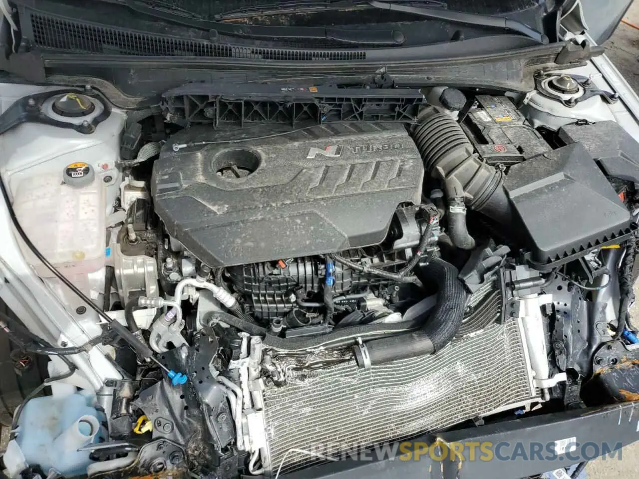 11 Photograph of a damaged car KMHLW4AK0NU008405 HYUNDAI ELANTRA 2022