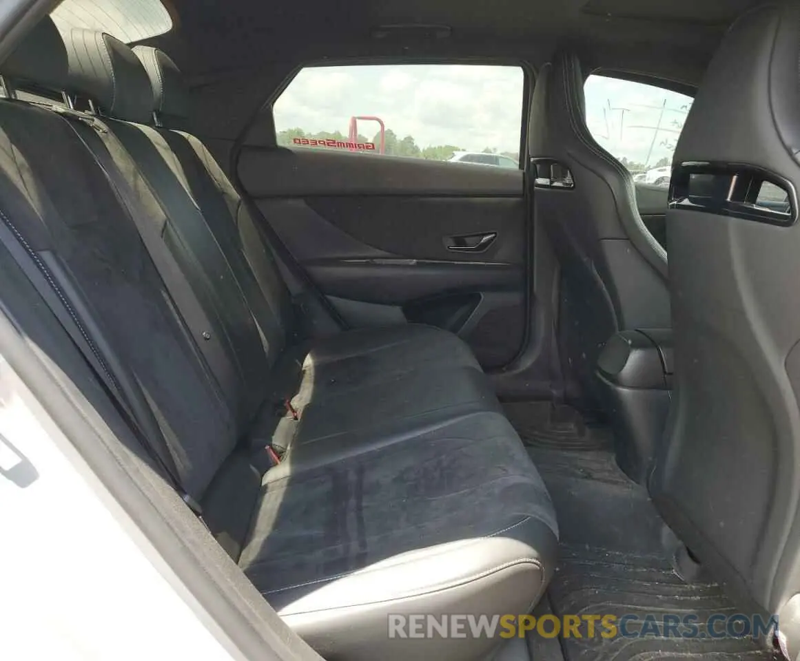 10 Photograph of a damaged car KMHLW4AK3NU002940 HYUNDAI ELANTRA 2022