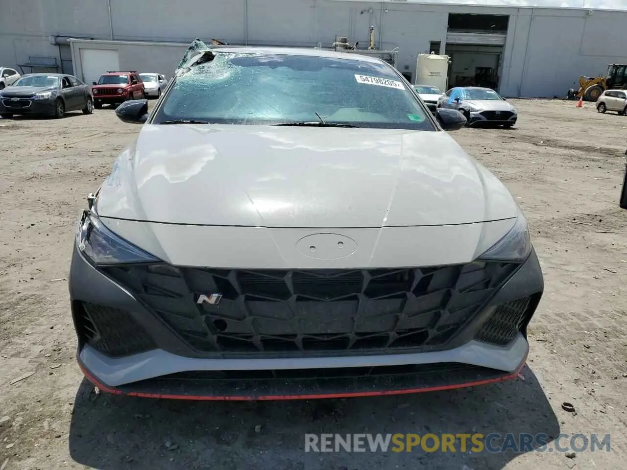 5 Photograph of a damaged car KMHLW4AK3NU002940 HYUNDAI ELANTRA 2022