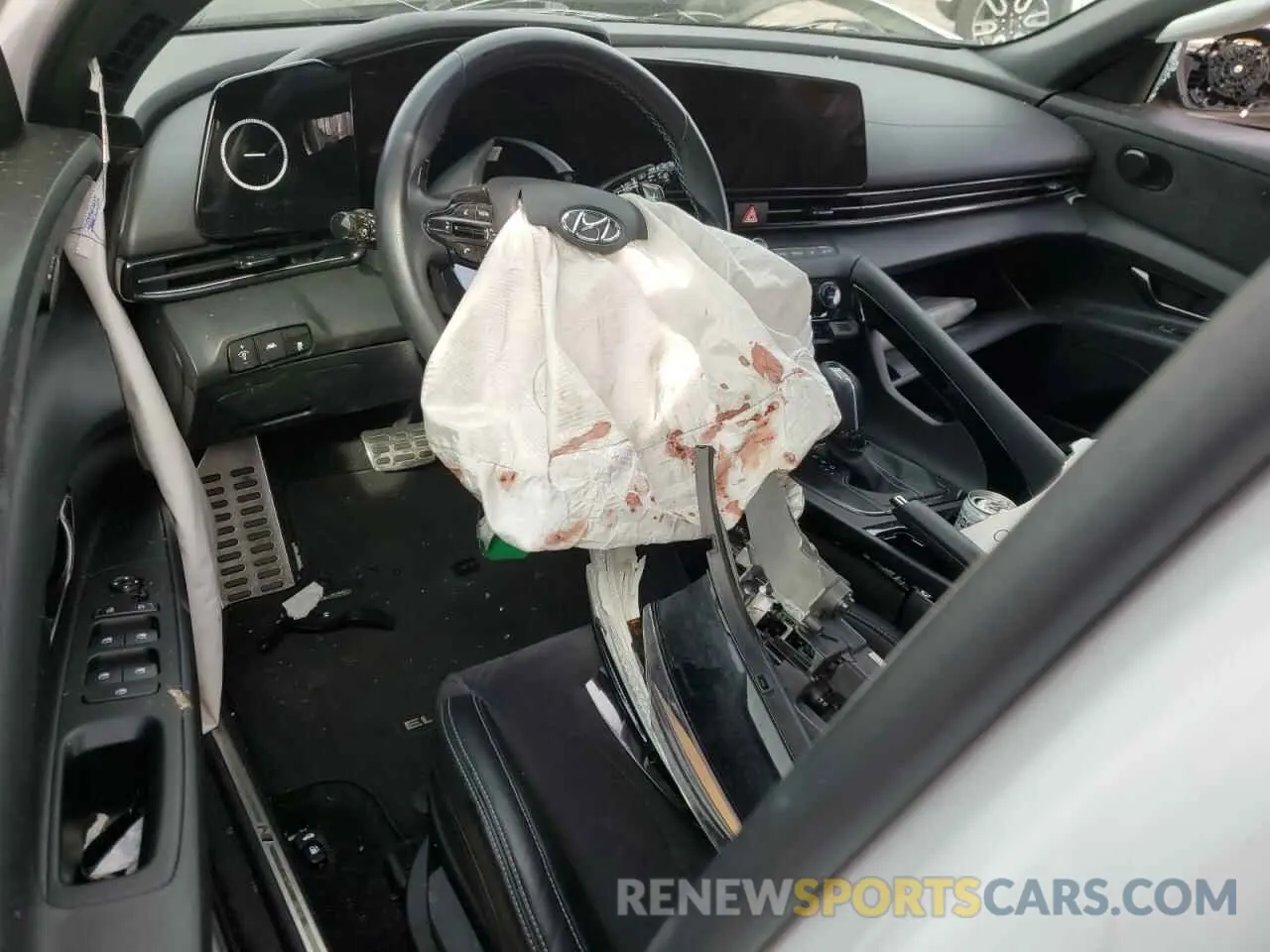 8 Photograph of a damaged car KMHLW4AK4NU001621 HYUNDAI ELANTRA 2022