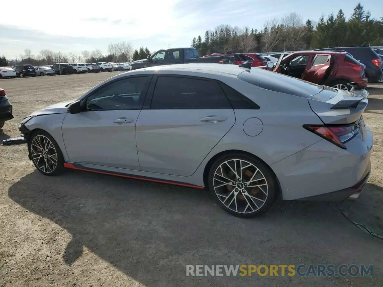 2 Photograph of a damaged car KMHLW4AK5NU003006 HYUNDAI ELANTRA 2022