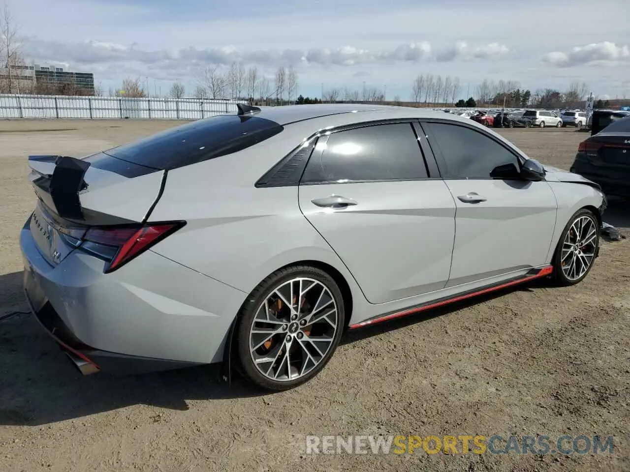 3 Photograph of a damaged car KMHLW4AK5NU003006 HYUNDAI ELANTRA 2022