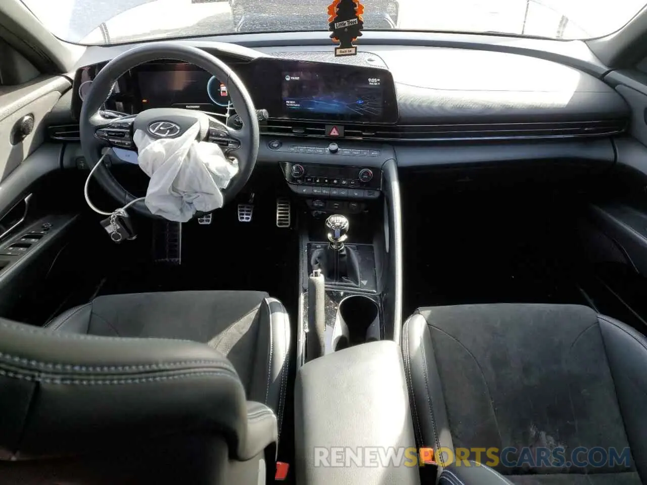 8 Photograph of a damaged car KMHLW4AK5NU003006 HYUNDAI ELANTRA 2022