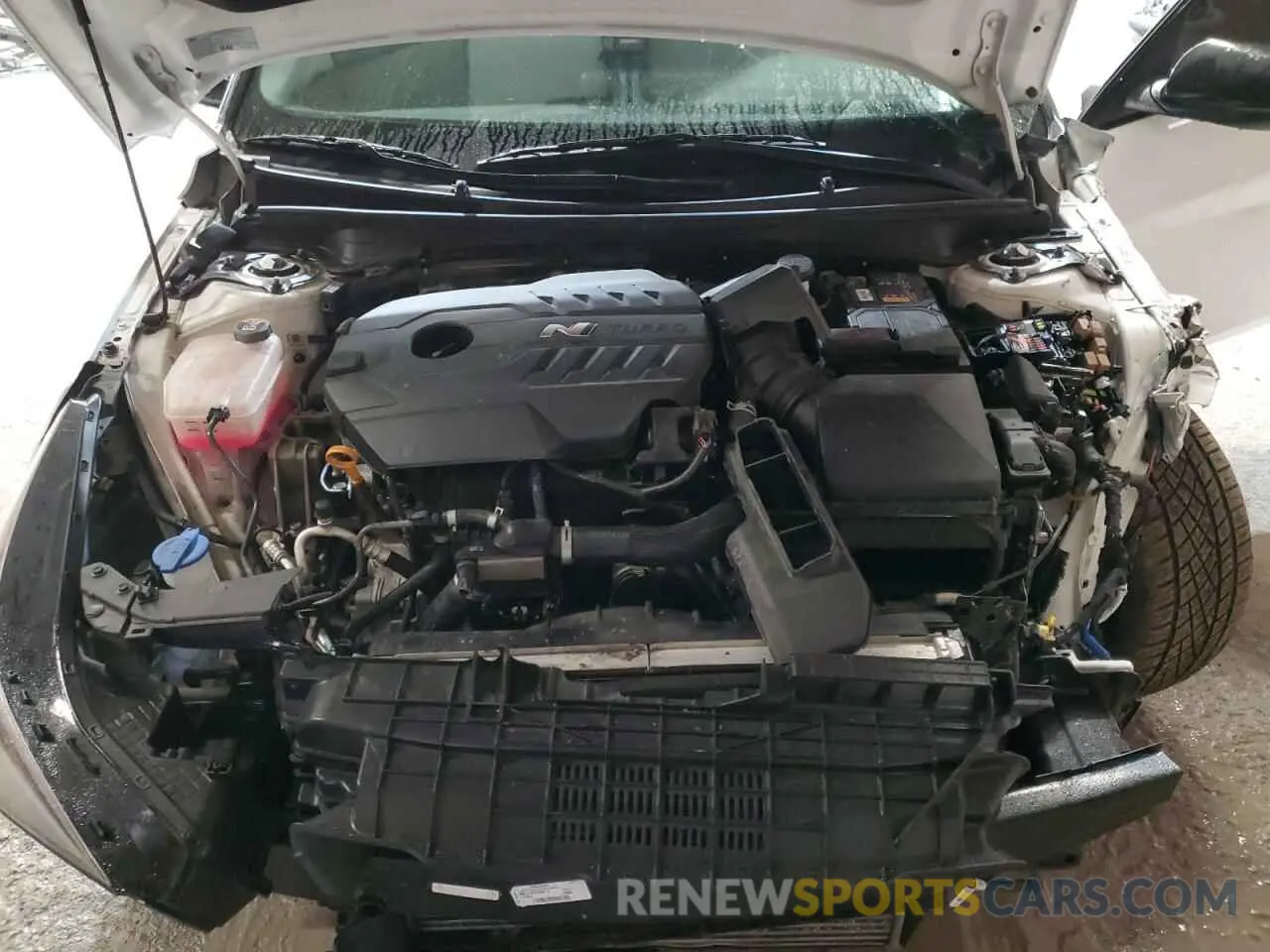11 Photograph of a damaged car KMHLW4AK9NU006877 HYUNDAI ELANTRA 2022