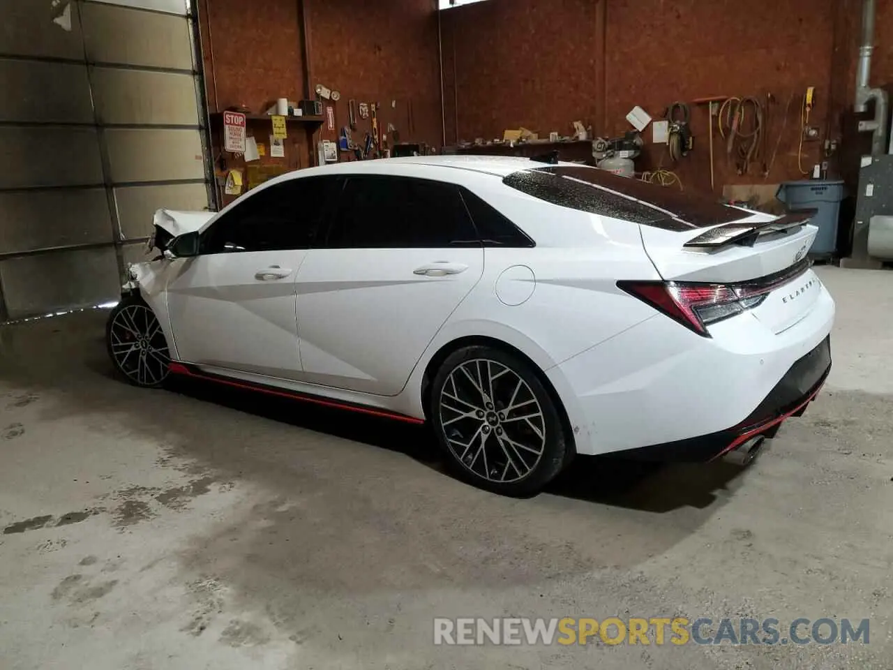 2 Photograph of a damaged car KMHLW4AK9NU006877 HYUNDAI ELANTRA 2022