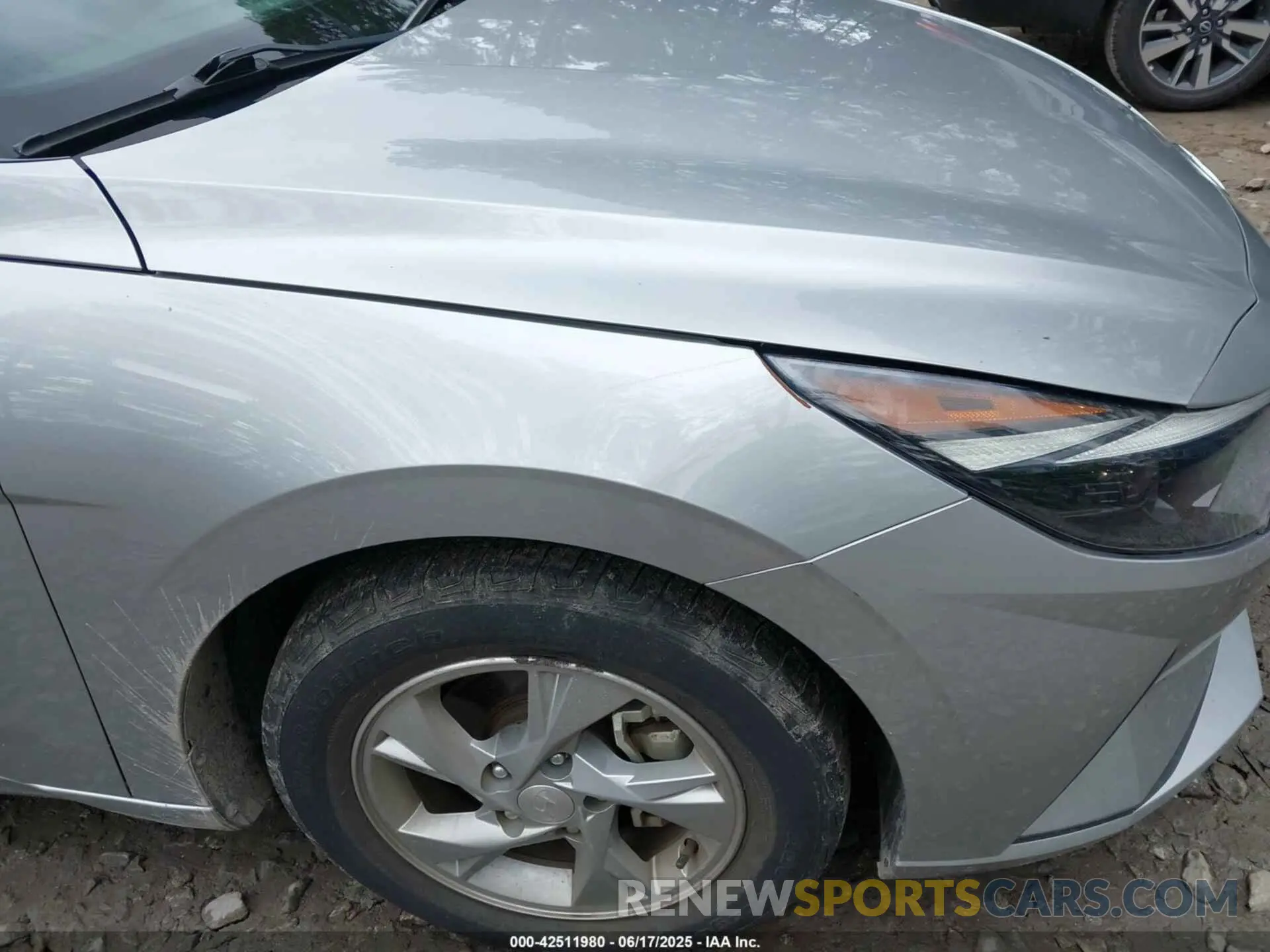 6 Photograph of a damaged car 5NPLL4AG2PH100055 HYUNDAI ELANTRA 2023