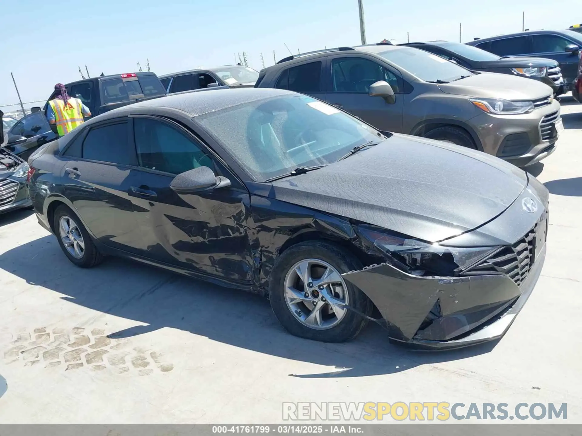 13 Photograph of a damaged car 5NPLL4AG2PH110018 HYUNDAI ELANTRA 2023