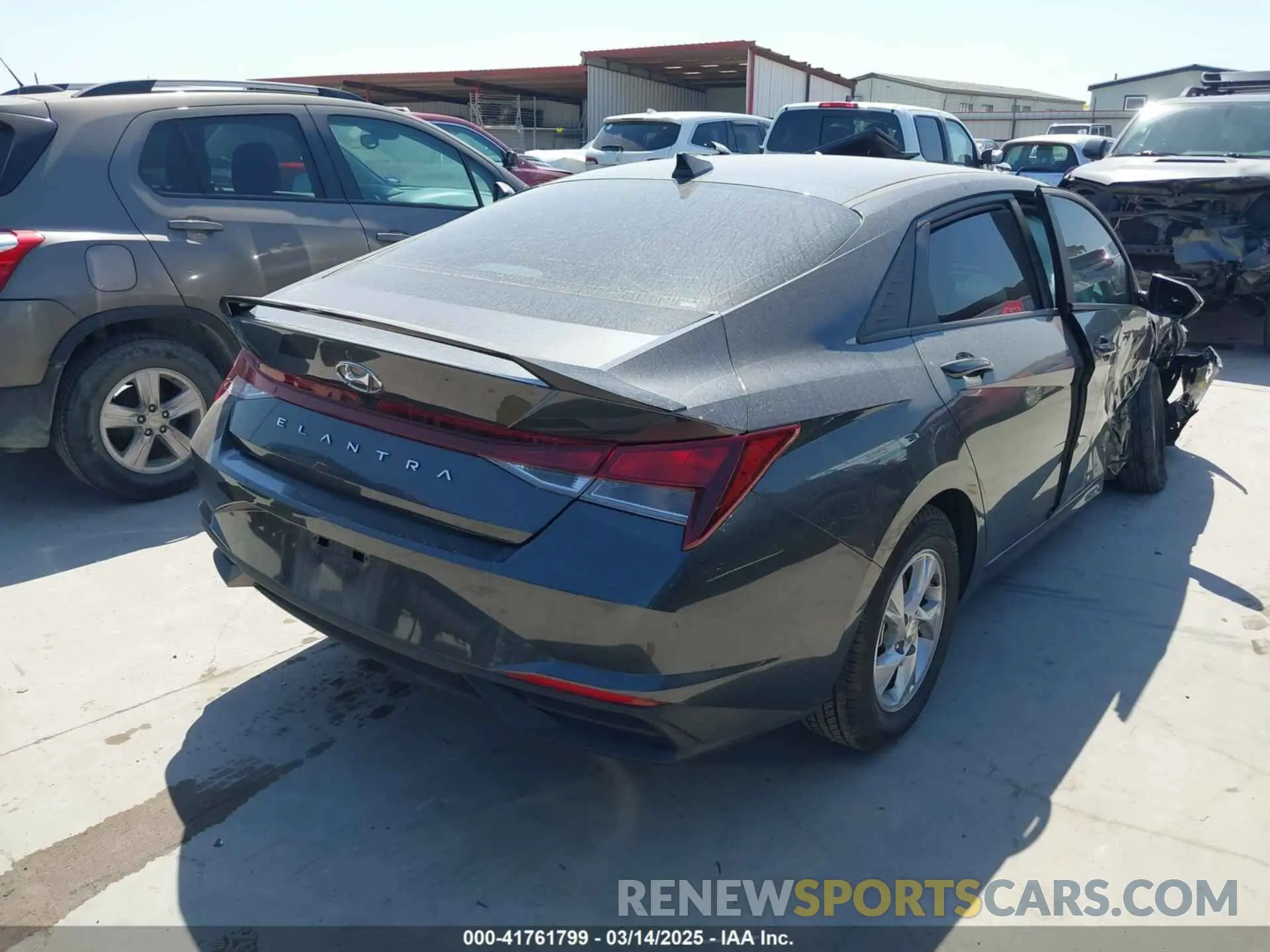 4 Photograph of a damaged car 5NPLL4AG2PH110018 HYUNDAI ELANTRA 2023