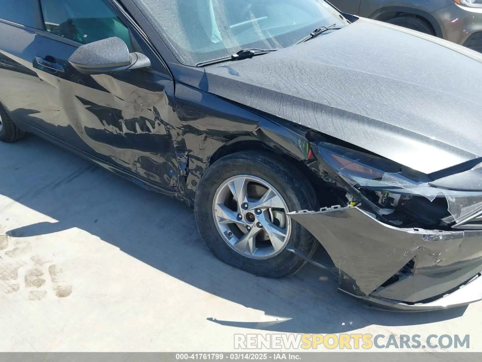 6 Photograph of a damaged car 5NPLL4AG2PH110018 HYUNDAI ELANTRA 2023