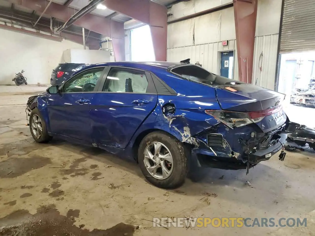 2 Photograph of a damaged car 5NPLL4AG3PH116944 HYUNDAI ELANTRA 2023