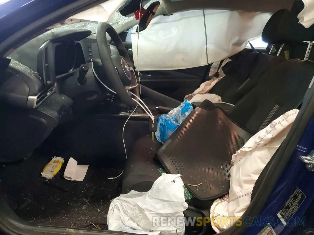 7 Photograph of a damaged car 5NPLL4AG3PH116944 HYUNDAI ELANTRA 2023