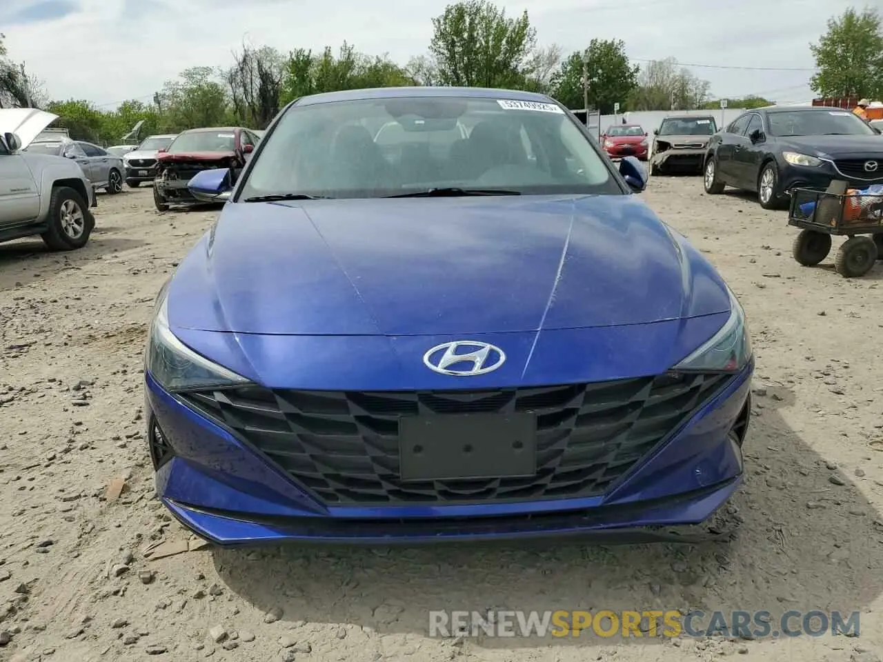 5 Photograph of a damaged car 5NPLL4AG5PH119523 HYUNDAI ELANTRA 2023