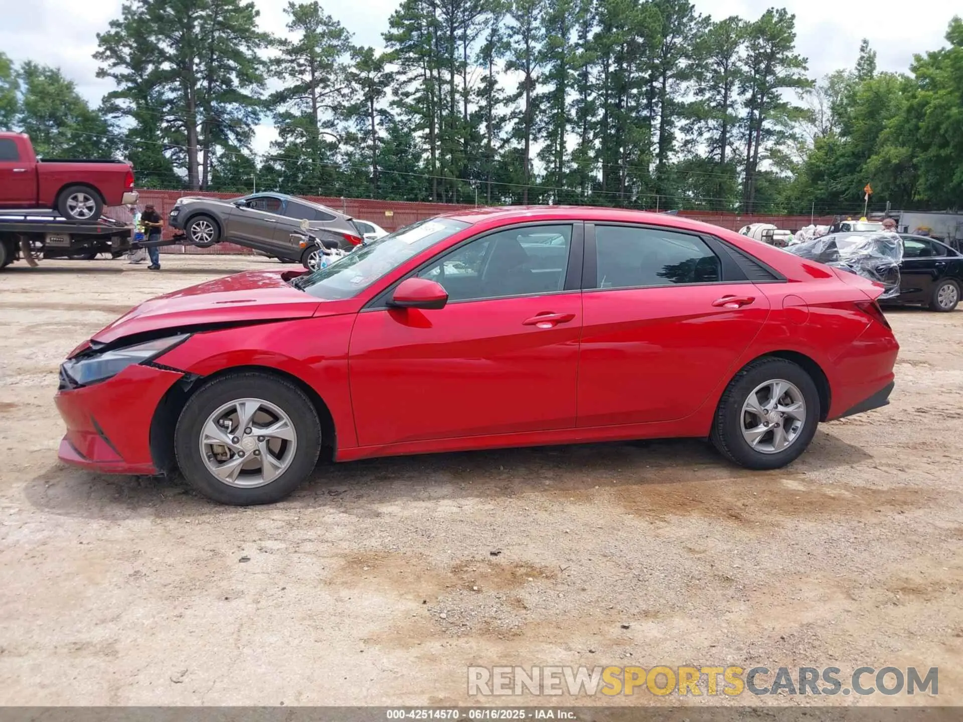 15 Photograph of a damaged car 5NPLL4AG6PH108725 HYUNDAI ELANTRA 2023