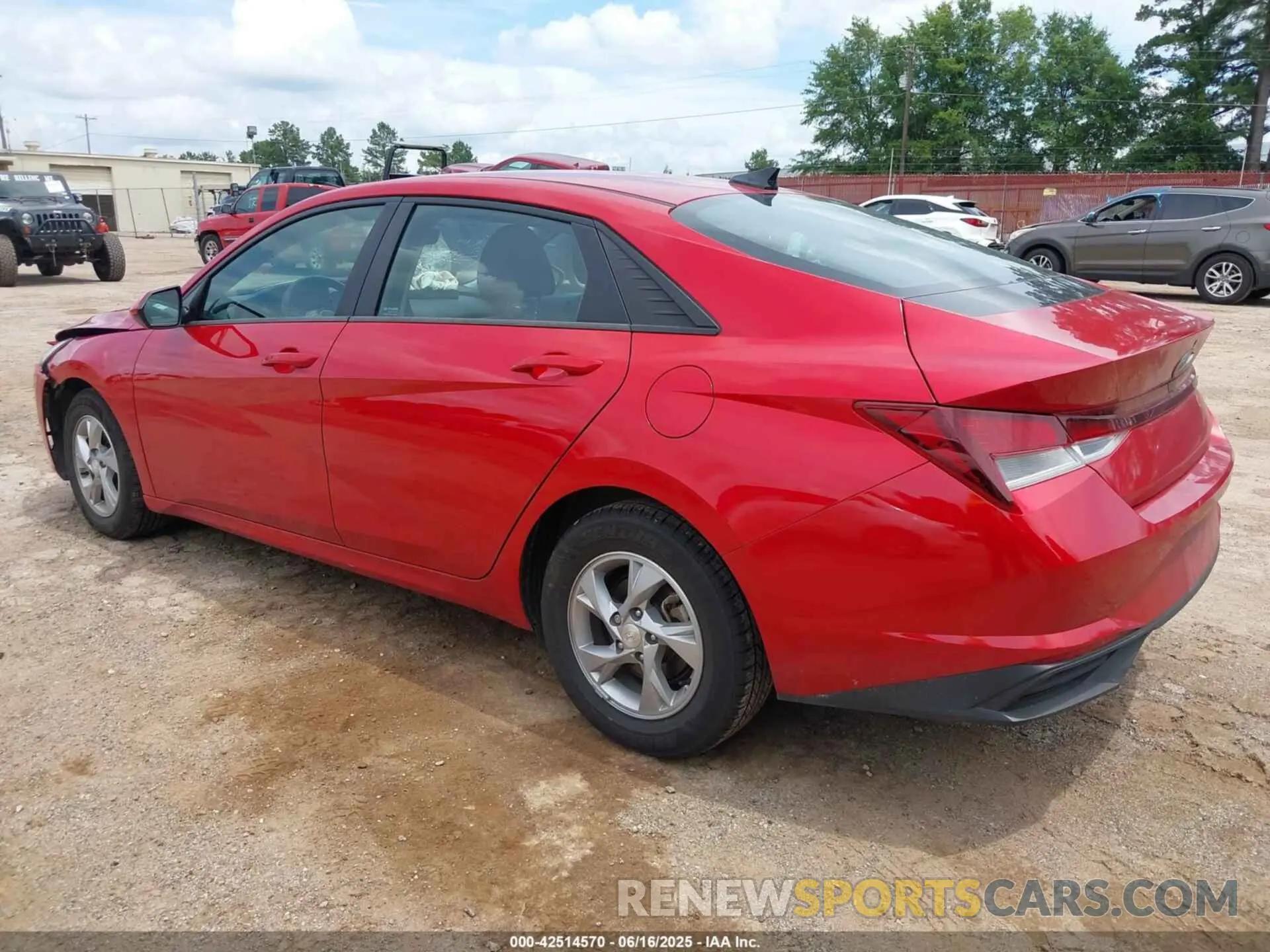 3 Photograph of a damaged car 5NPLL4AG6PH108725 HYUNDAI ELANTRA 2023