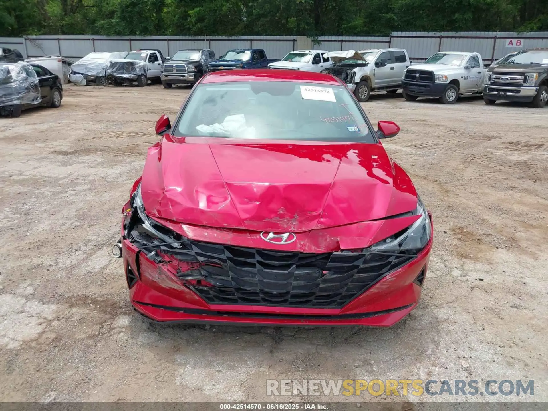 6 Photograph of a damaged car 5NPLL4AG6PH108725 HYUNDAI ELANTRA 2023