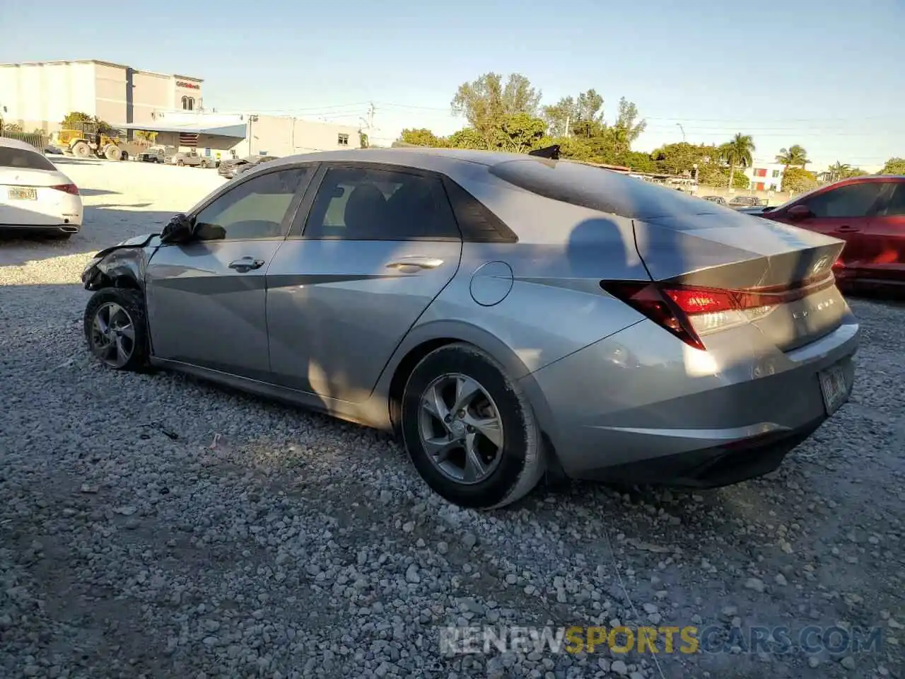 2 Photograph of a damaged car 5NPLL4AG8PH100996 HYUNDAI ELANTRA 2023