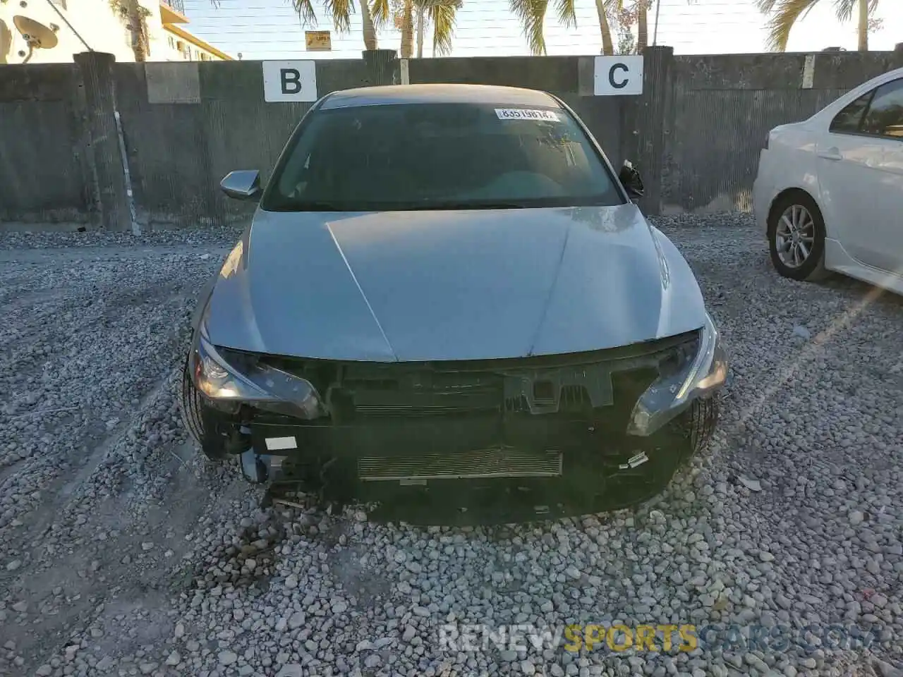 5 Photograph of a damaged car 5NPLL4AG8PH100996 HYUNDAI ELANTRA 2023