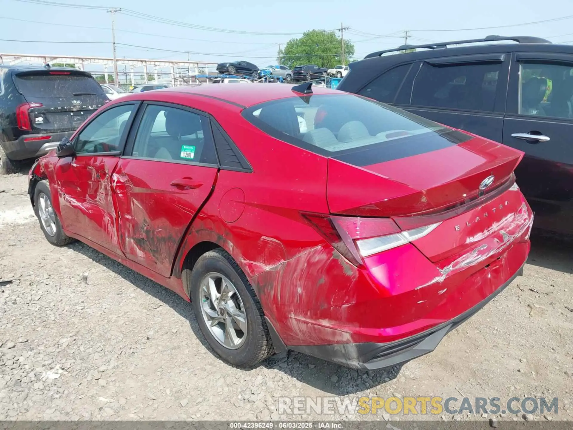 3 Photograph of a damaged car 5NPLL4AG8PH116583 HYUNDAI ELANTRA 2023