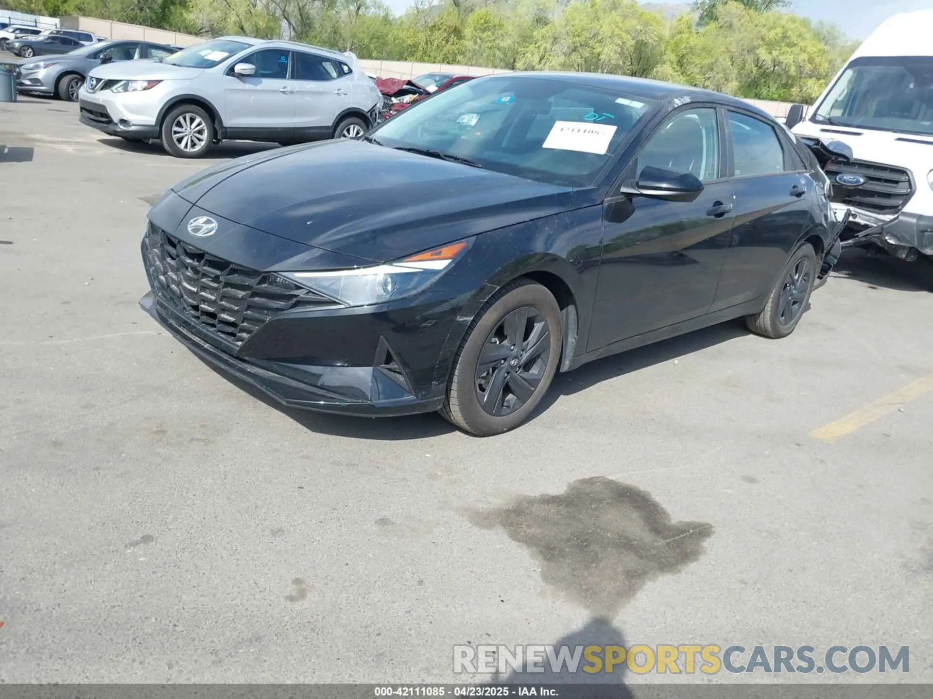 2 Photograph of a damaged car 5NPLM4AG0PH094124 HYUNDAI ELANTRA 2023
