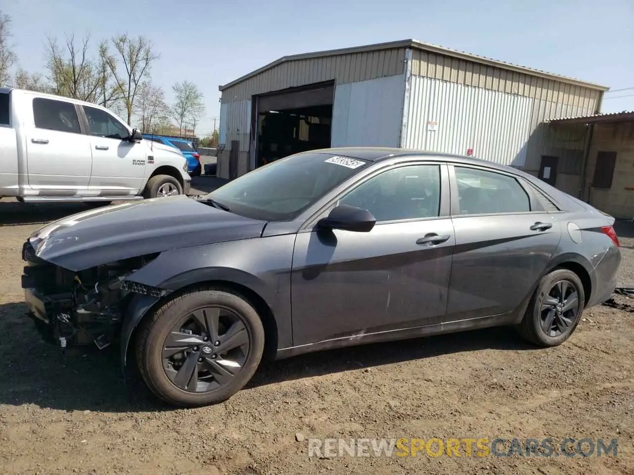1 Photograph of a damaged car 5NPLM4AG0PH101931 HYUNDAI ELANTRA 2023