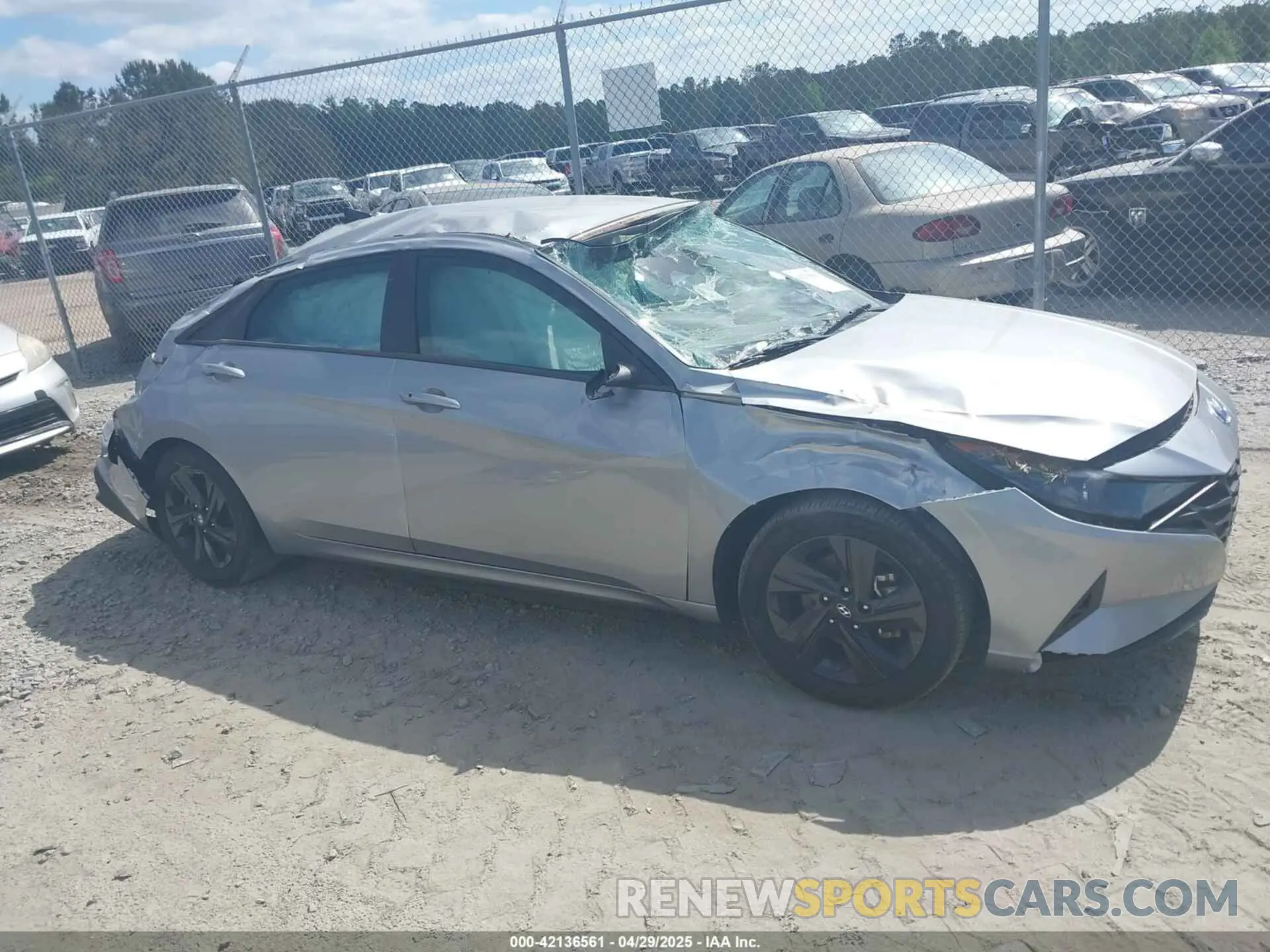 13 Photograph of a damaged car 5NPLM4AG0PH102075 HYUNDAI ELANTRA 2023