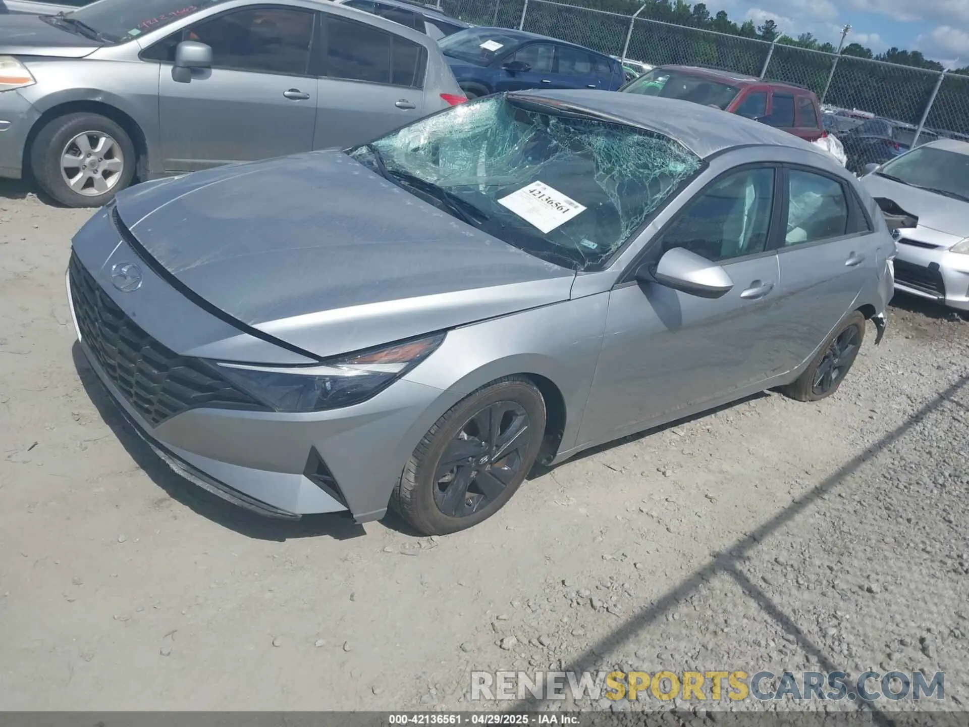 2 Photograph of a damaged car 5NPLM4AG0PH102075 HYUNDAI ELANTRA 2023