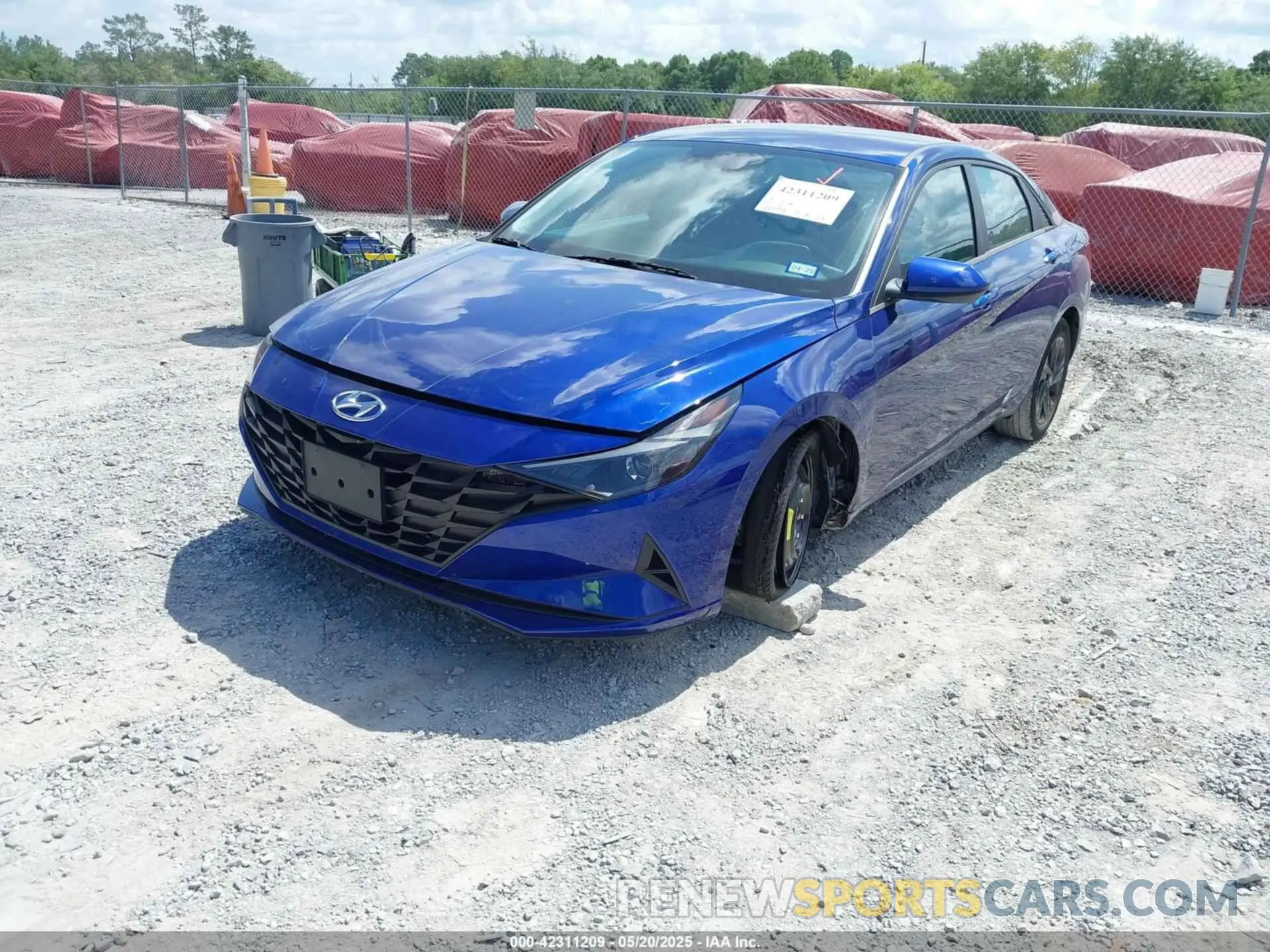 2 Photograph of a damaged car 5NPLM4AG0PH117112 HYUNDAI ELANTRA 2023