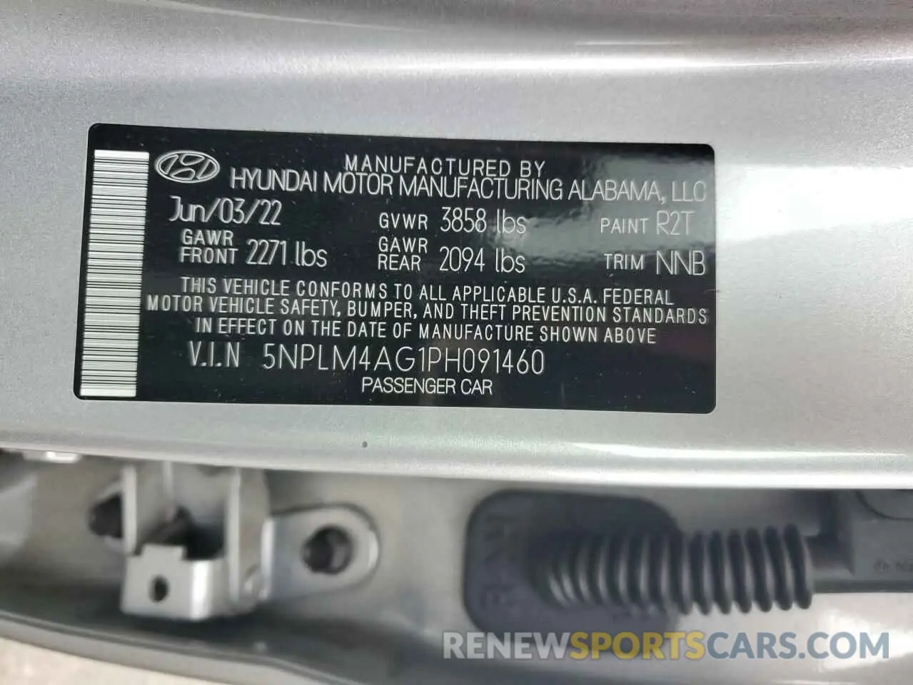 13 Photograph of a damaged car 5NPLM4AG1PH091460 HYUNDAI ELANTRA 2023