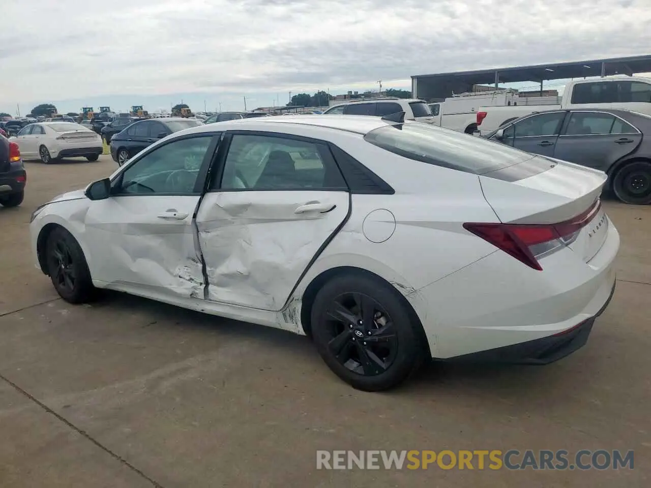 2 Photograph of a damaged car 5NPLM4AG1PH092057 HYUNDAI ELANTRA 2023
