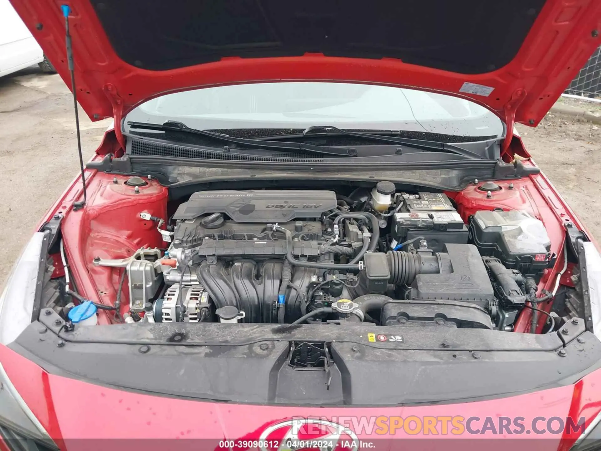 10 Photograph of a damaged car 5NPLM4AG1PH092835 HYUNDAI ELANTRA 2023
