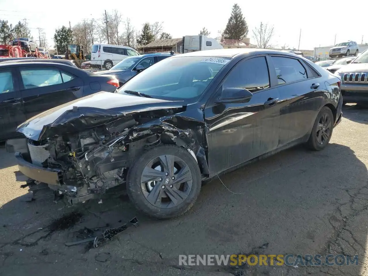 1 Photograph of a damaged car 5NPLM4AG1PH095590 HYUNDAI ELANTRA 2023