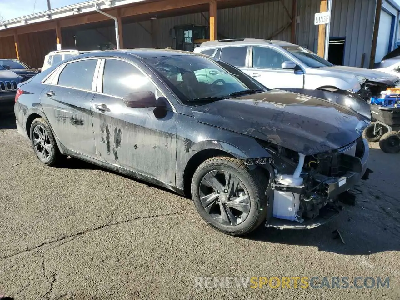 4 Photograph of a damaged car 5NPLM4AG1PH095590 HYUNDAI ELANTRA 2023