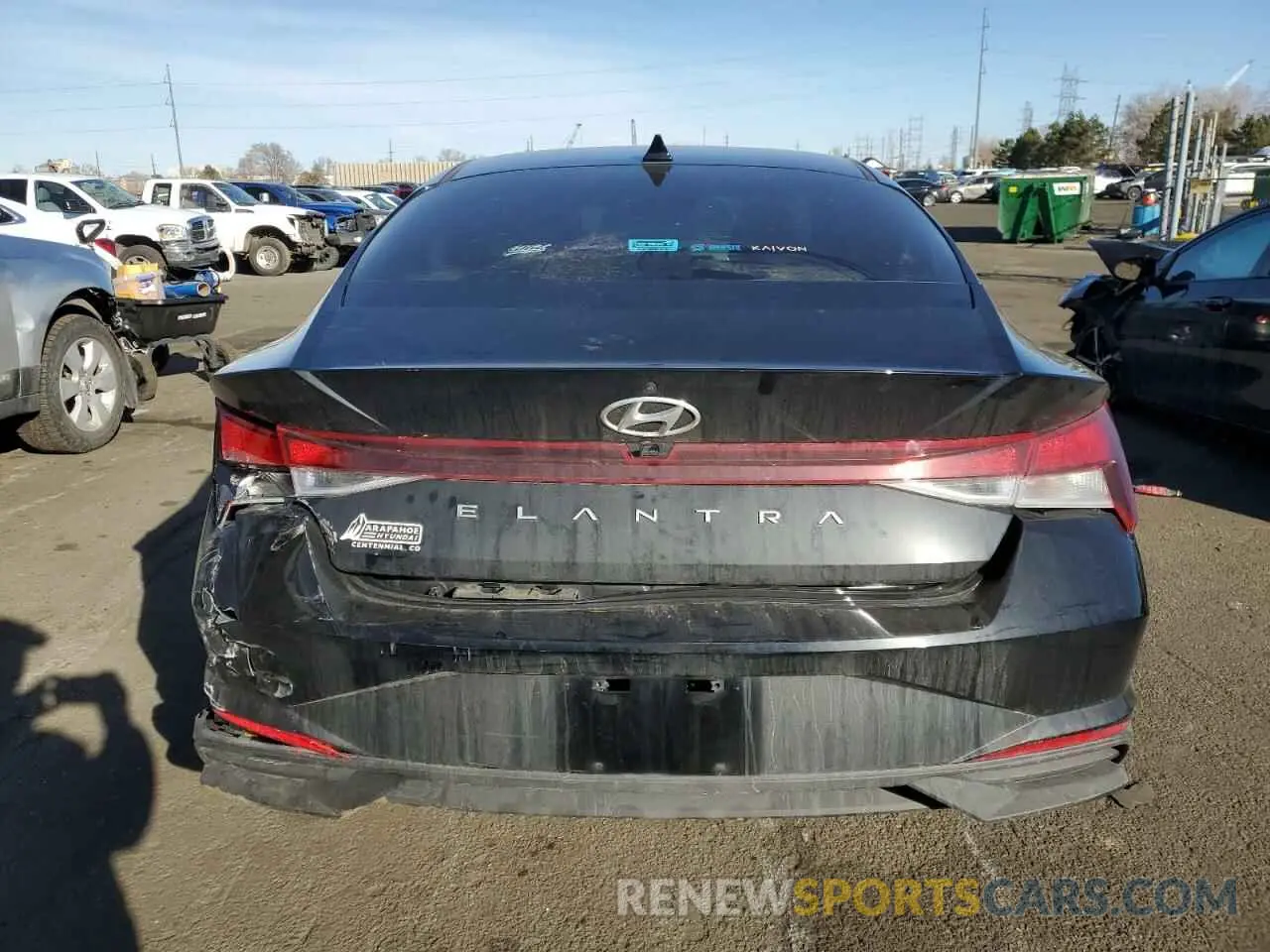 6 Photograph of a damaged car 5NPLM4AG1PH095590 HYUNDAI ELANTRA 2023