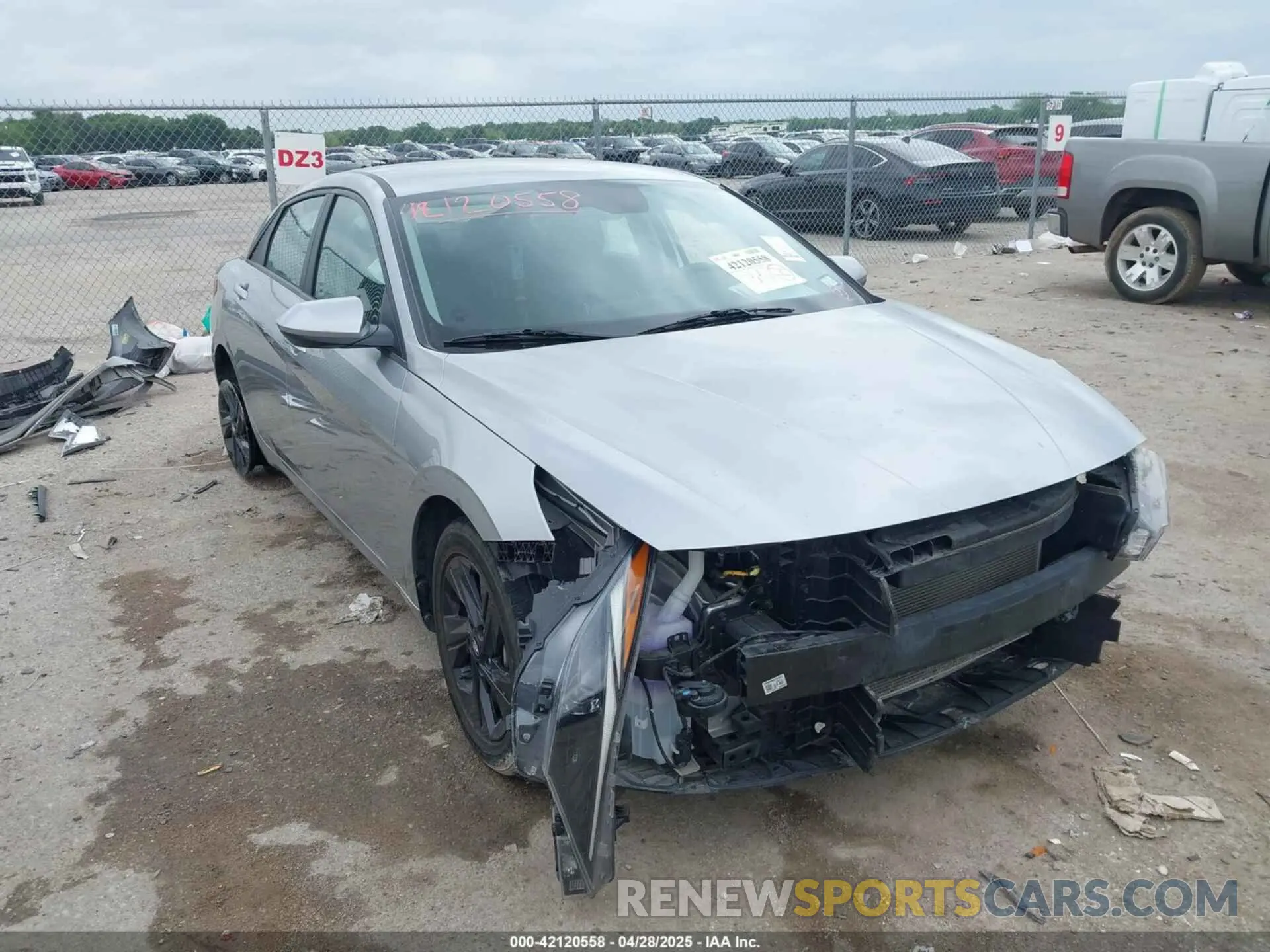 1 Photograph of a damaged car 5NPLM4AG1PH103915 HYUNDAI ELANTRA 2023