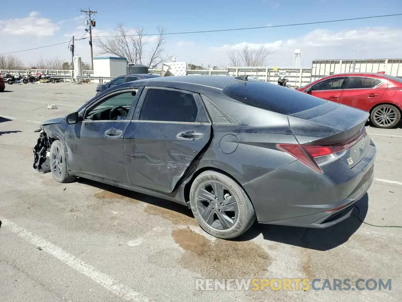 2 Photograph of a damaged car 5NPLM4AG2PH089684 HYUNDAI ELANTRA 2023