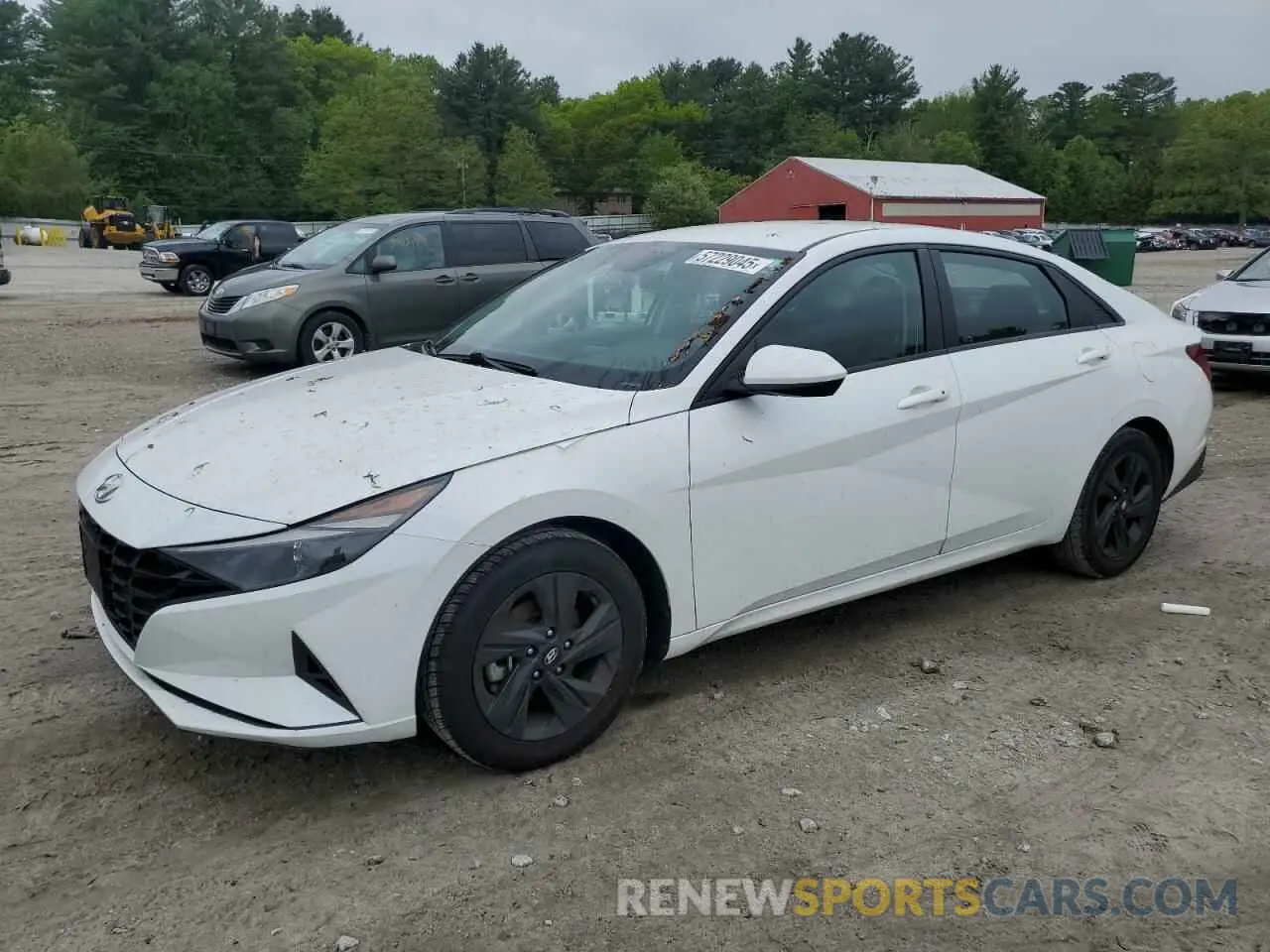 1 Photograph of a damaged car 5NPLM4AG2PH091743 HYUNDAI ELANTRA 2023