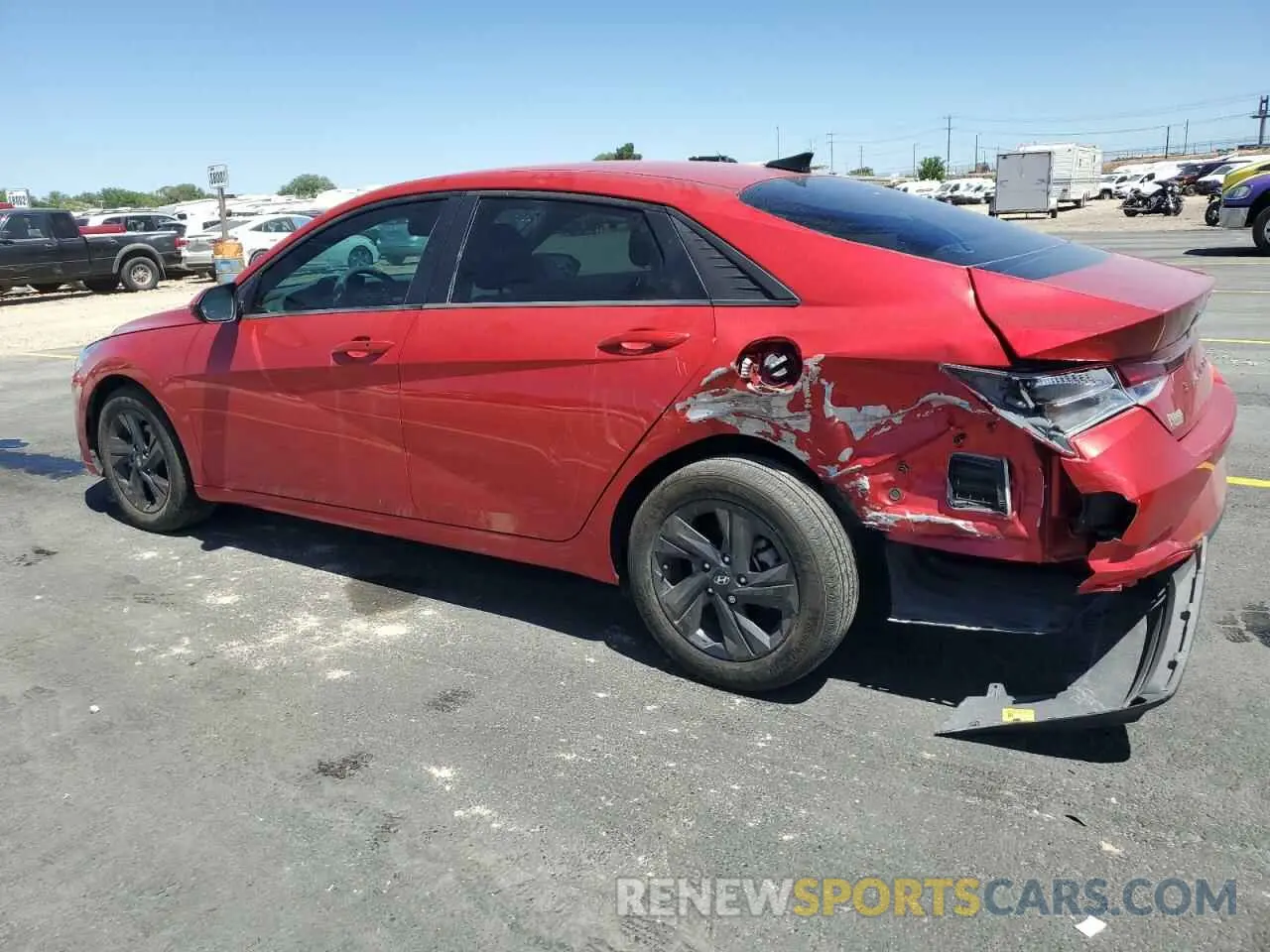 2 Photograph of a damaged car 5NPLM4AG2PH105267 HYUNDAI ELANTRA 2023