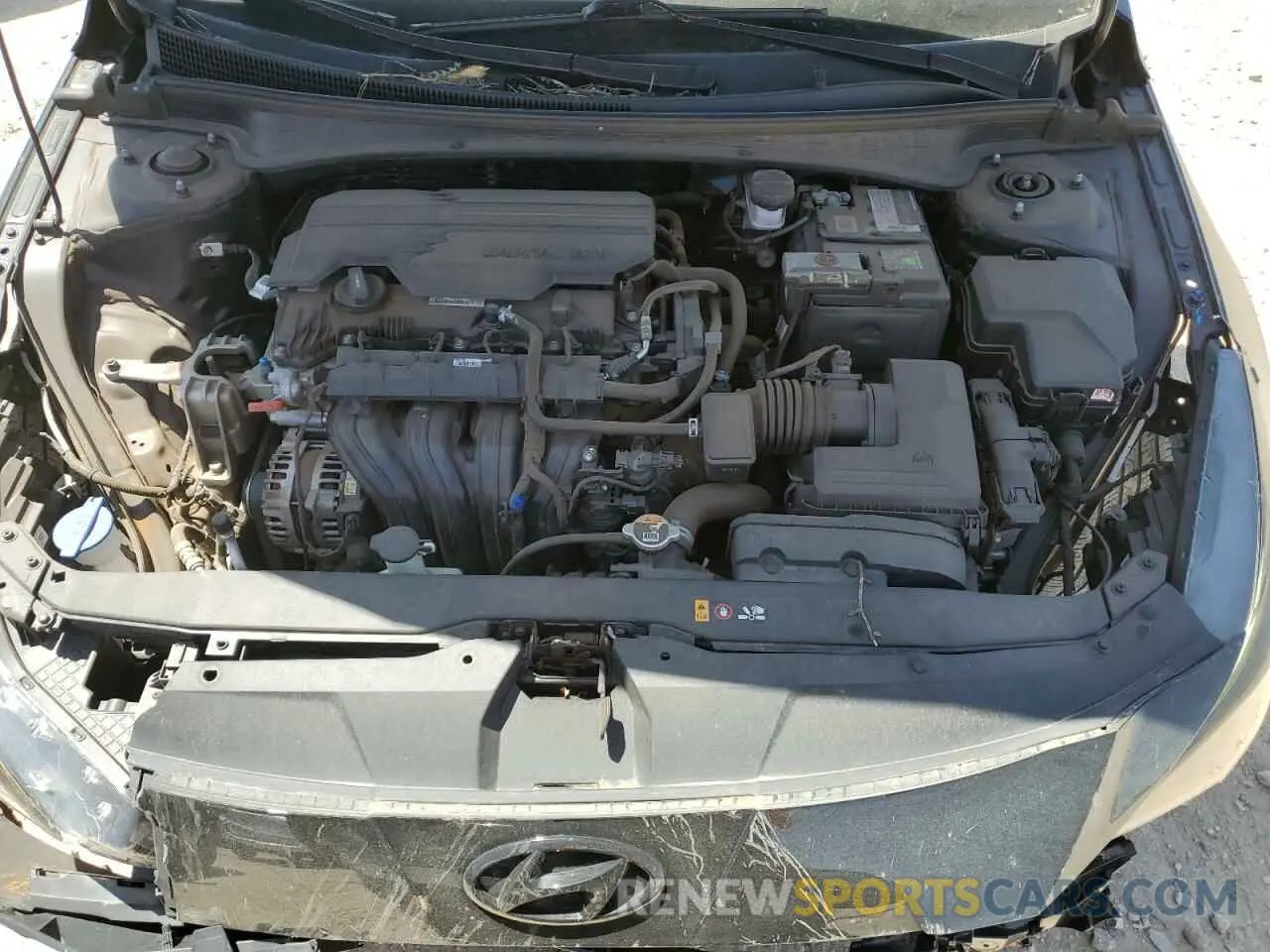 11 Photograph of a damaged car 5NPLM4AG3PH092528 HYUNDAI ELANTRA 2023