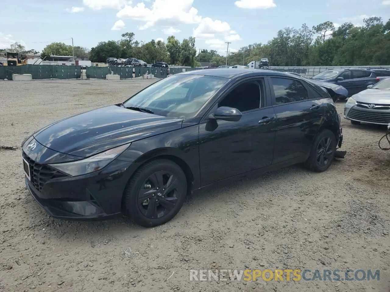 1 Photograph of a damaged car 5NPLM4AG3PH094974 HYUNDAI ELANTRA 2023