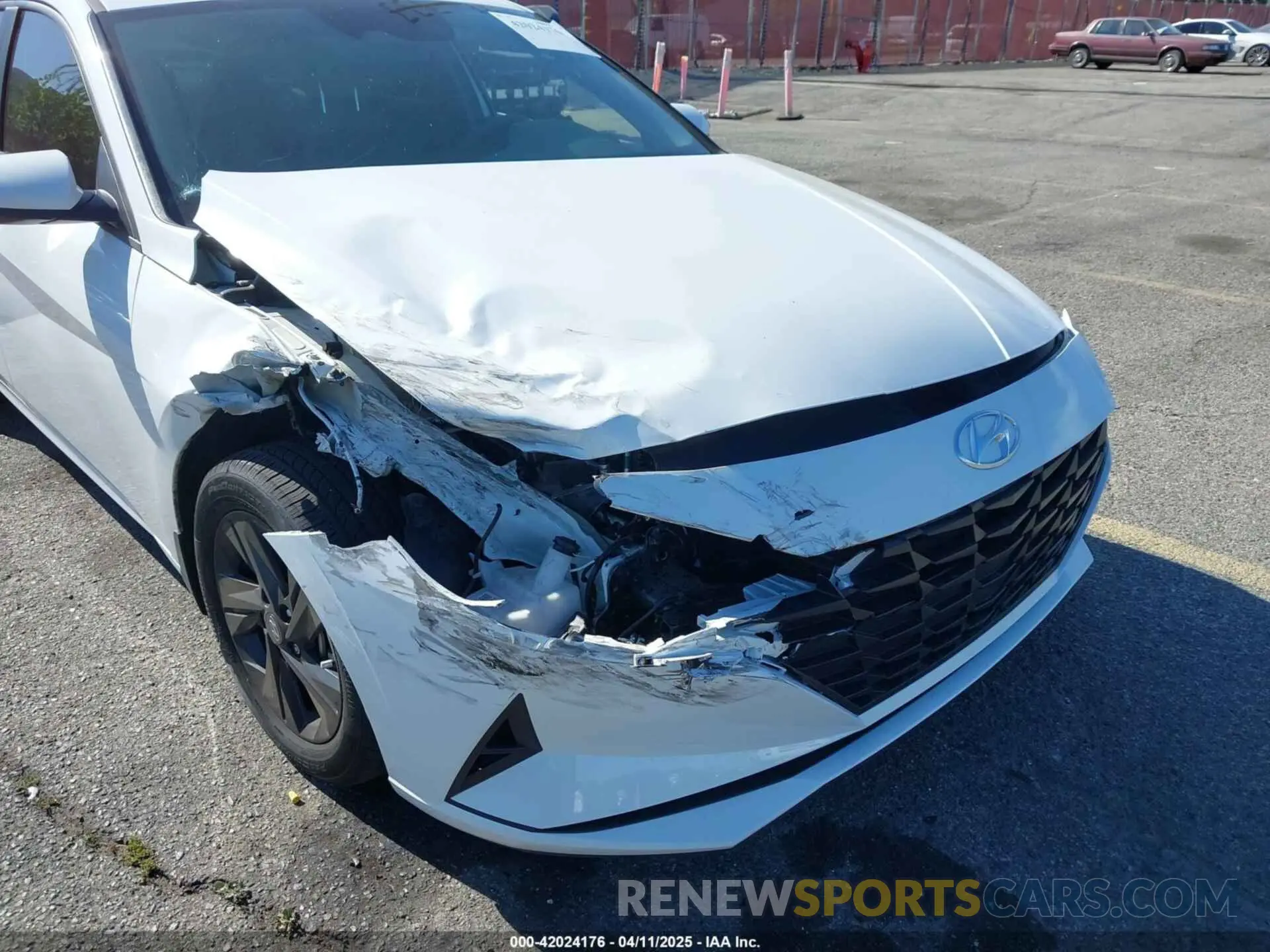 6 Photograph of a damaged car 5NPLM4AG3PH095509 HYUNDAI ELANTRA 2023