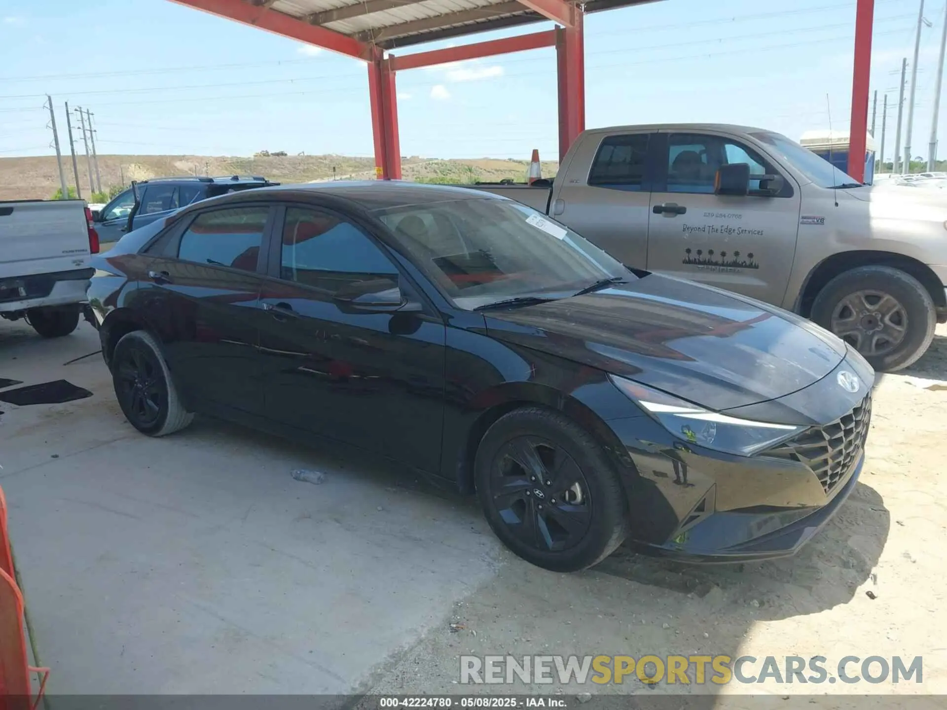 14 Photograph of a damaged car 5NPLM4AG3PH103012 HYUNDAI ELANTRA 2023