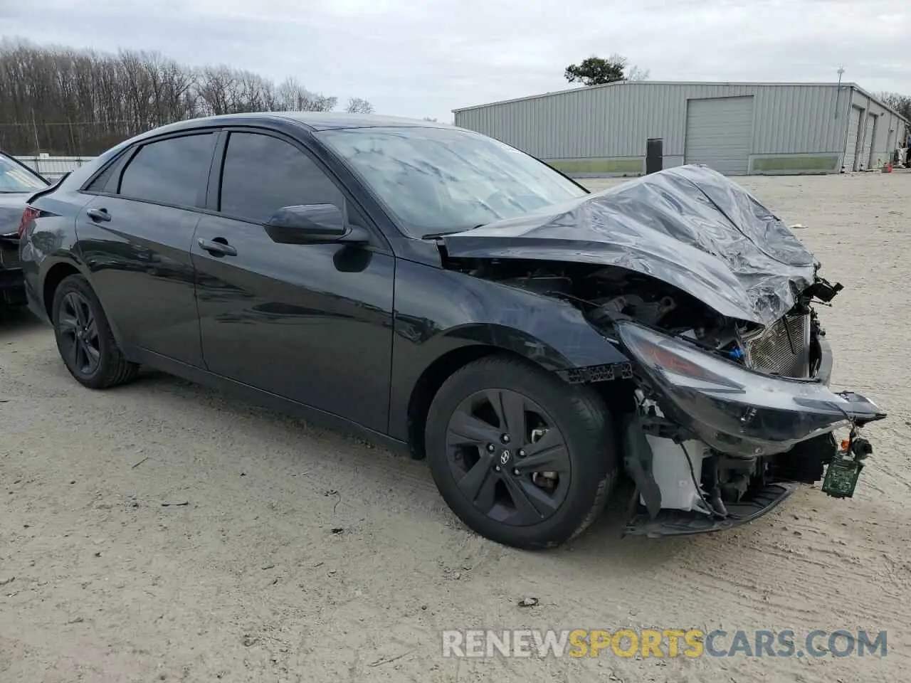4 Photograph of a damaged car 5NPLM4AG3PH103320 HYUNDAI ELANTRA 2023