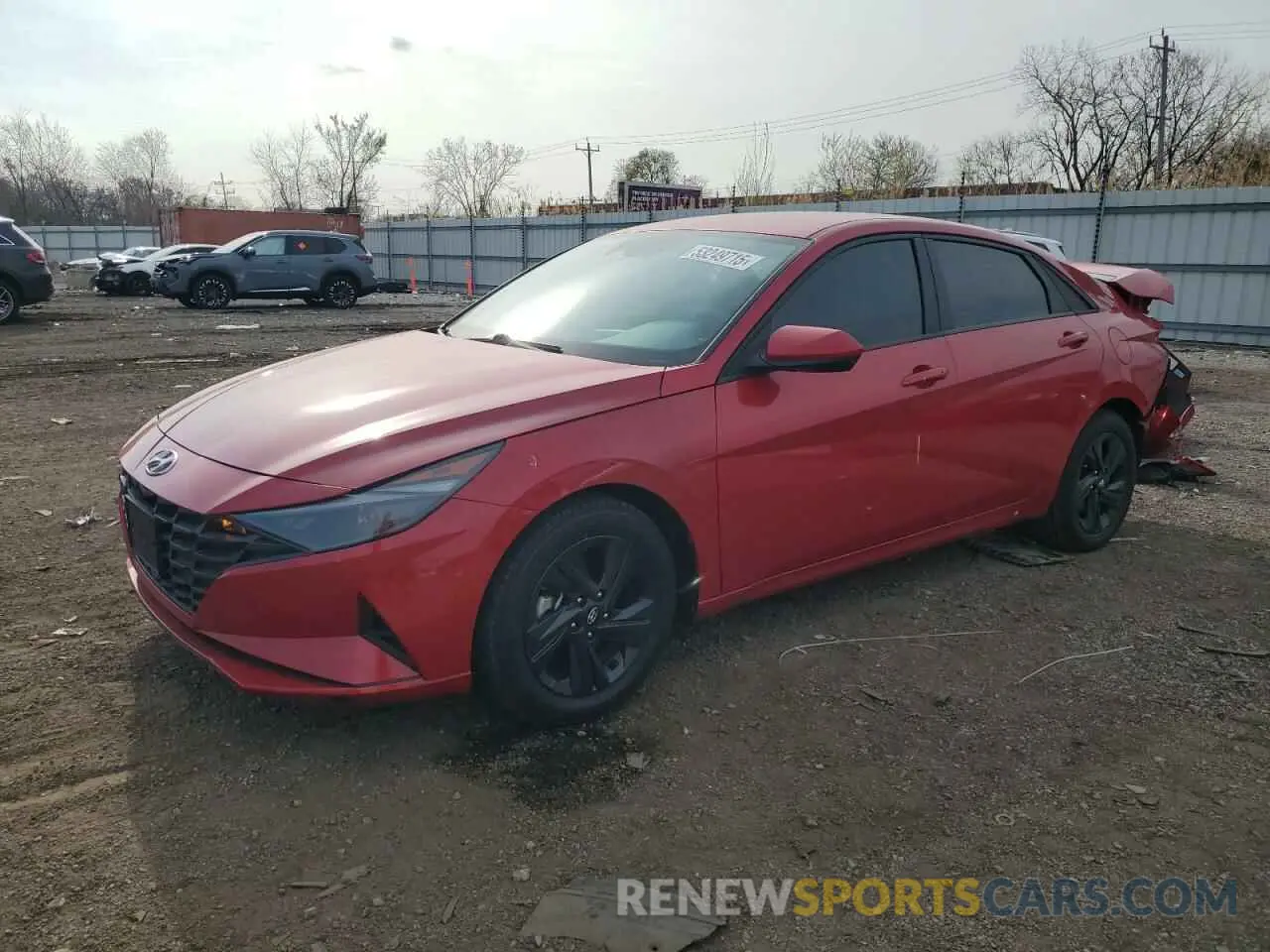 1 Photograph of a damaged car 5NPLM4AG3PH103981 HYUNDAI ELANTRA 2023