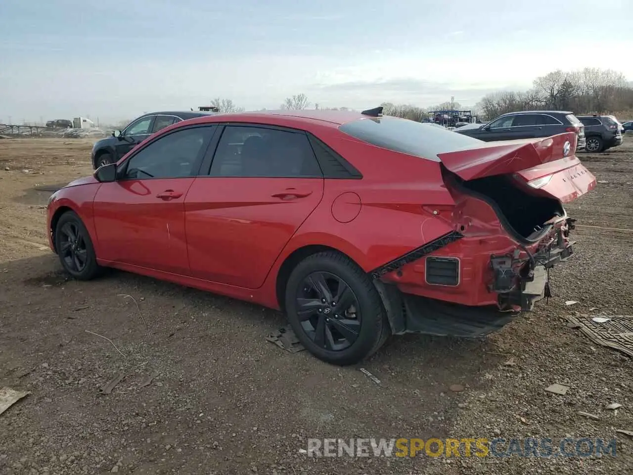 2 Photograph of a damaged car 5NPLM4AG3PH103981 HYUNDAI ELANTRA 2023