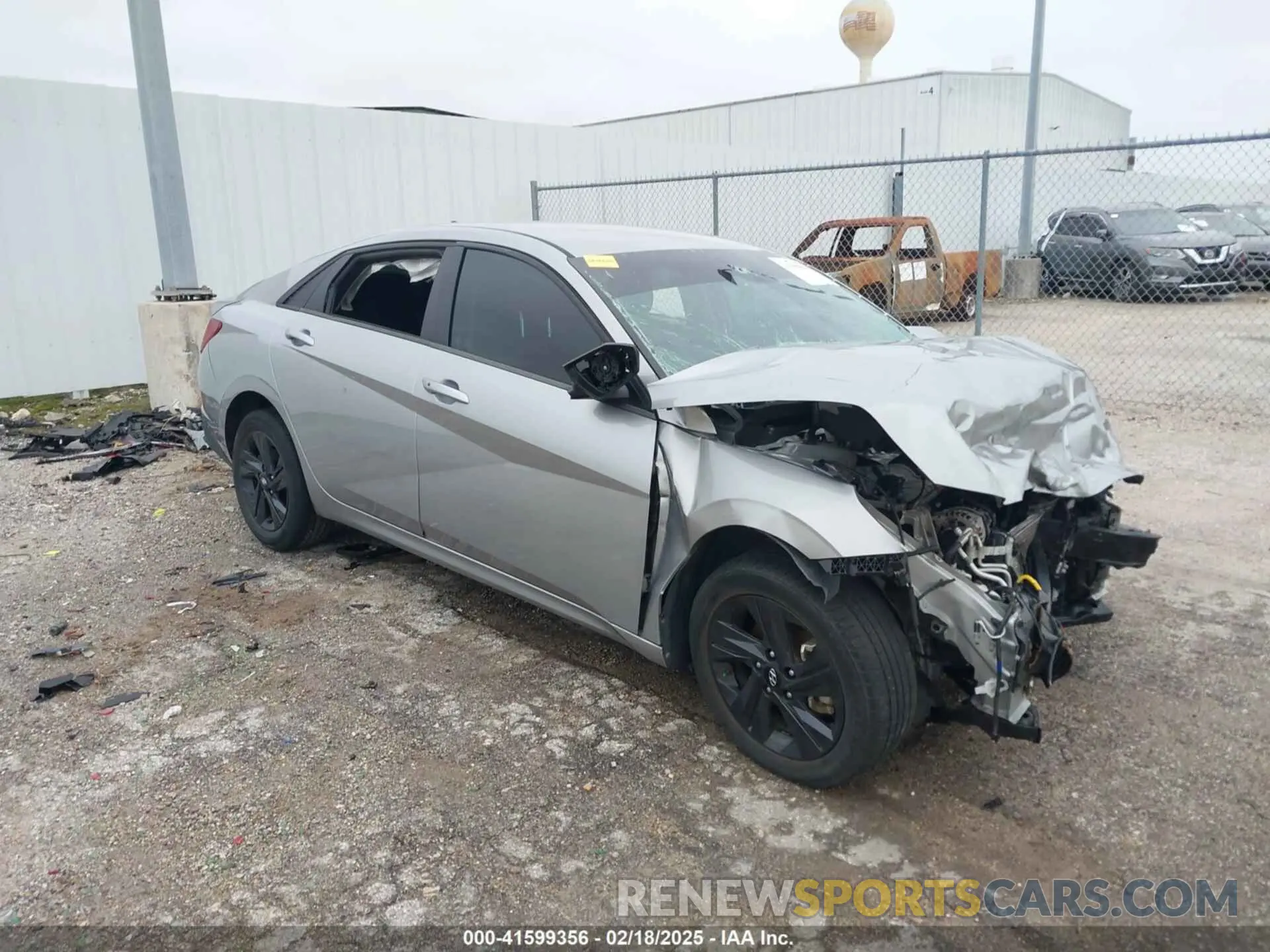 1 Photograph of a damaged car 5NPLM4AG3PH104760 HYUNDAI ELANTRA 2023
